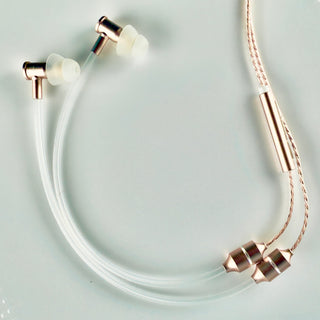 New! Air Tube Headphones for EMF Protection. Safer Wired Earbuds