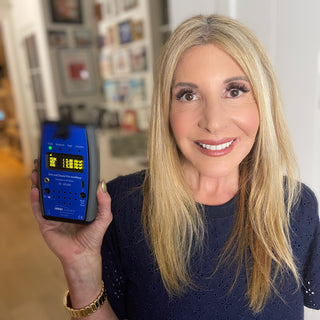 August Brice with 5G EMF Meter