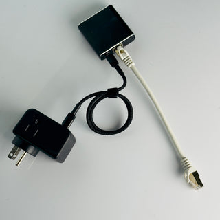 Grounded Ethernet Adapter Kits for dirty electricy free internet connections!