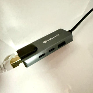 USB Multiple ports Ethernet no emf charger