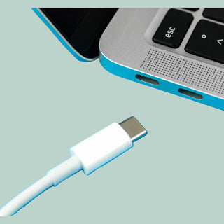 SaferTech Charger.  Grounded Charging Ports+5 Plug Surge Protected Outlets