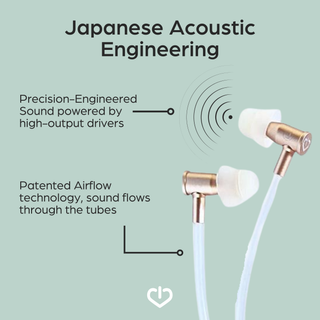 New! Air Tube Headphones for EMF Protection. Safer Wired Earbuds