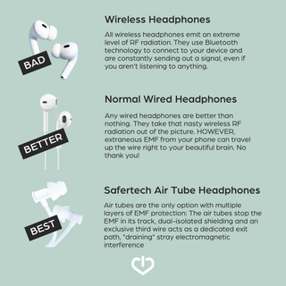 Why SaferTech Air Tube Headphones Are The Best