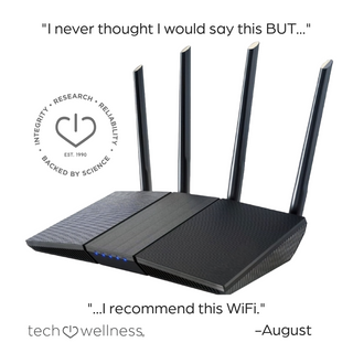 August Brice Recommends This Low EMF WiFi