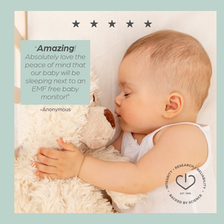 Wired Baby Monitor. No EMF and no radiation make the best baby monitor